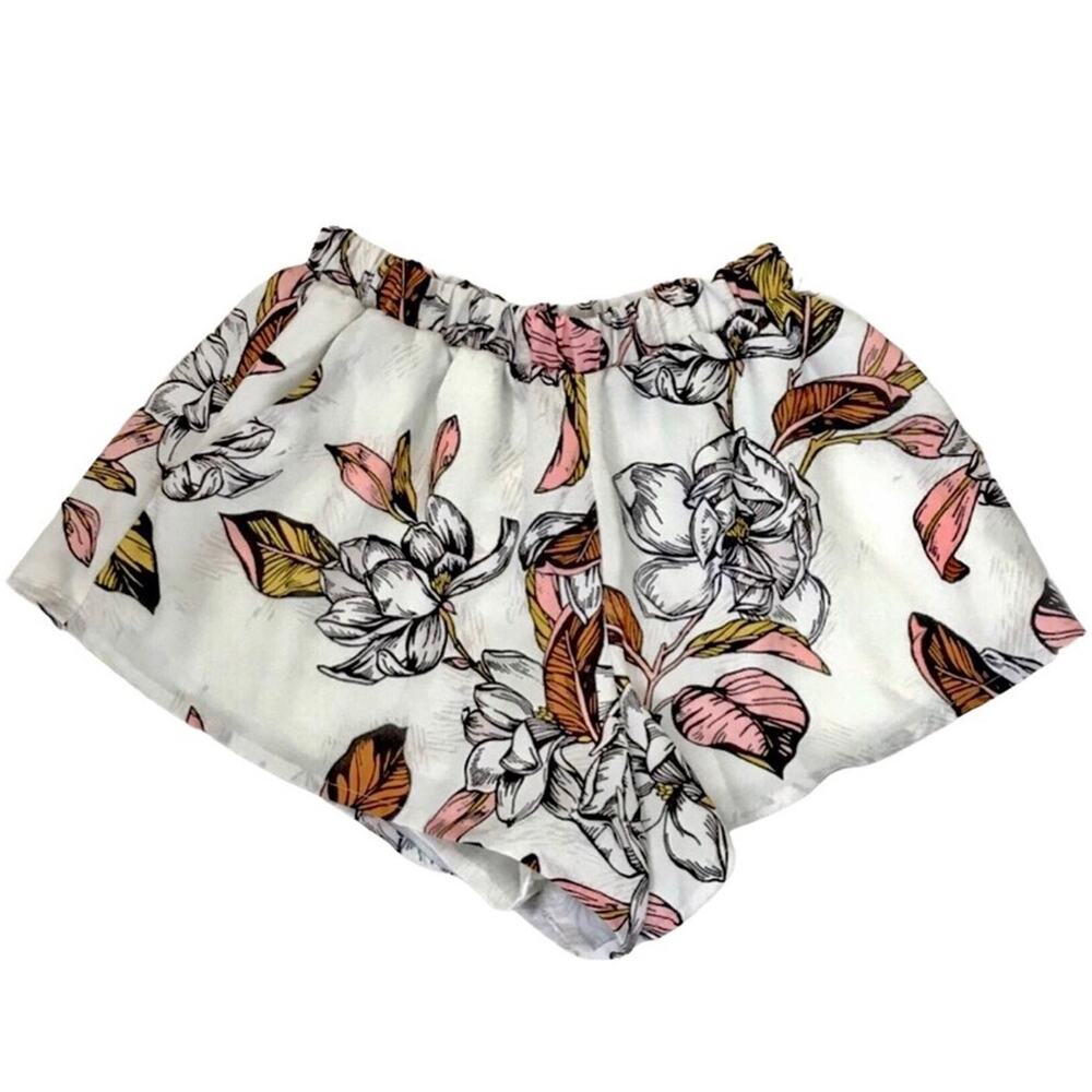 Neiman Marcus NWT State of Being Spring Floral Print Shorts